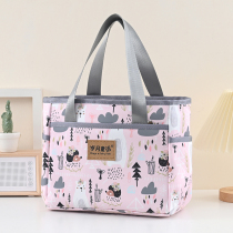 Large capacity lunch box handbag insulated lunch bag student lunch with lunch bag lunch box bag work large lunch bag