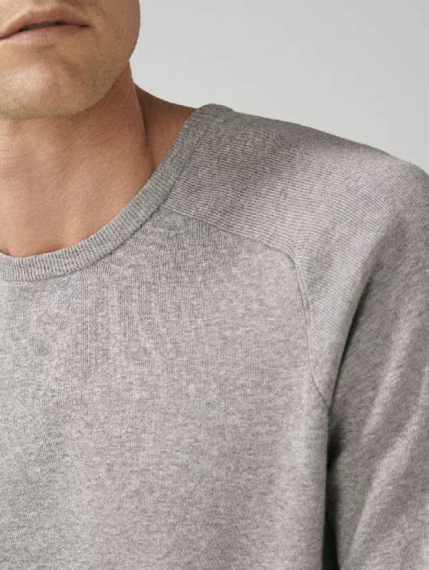 18 mùa thu Xiban D răng cổ tròn còng màu thiết kế áo len nam hoodie nam