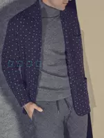 Lớp Tây D, len, cashmere, worsted, ve áo, áo len cao cổ nam, áo len áo len cổ lọ nam