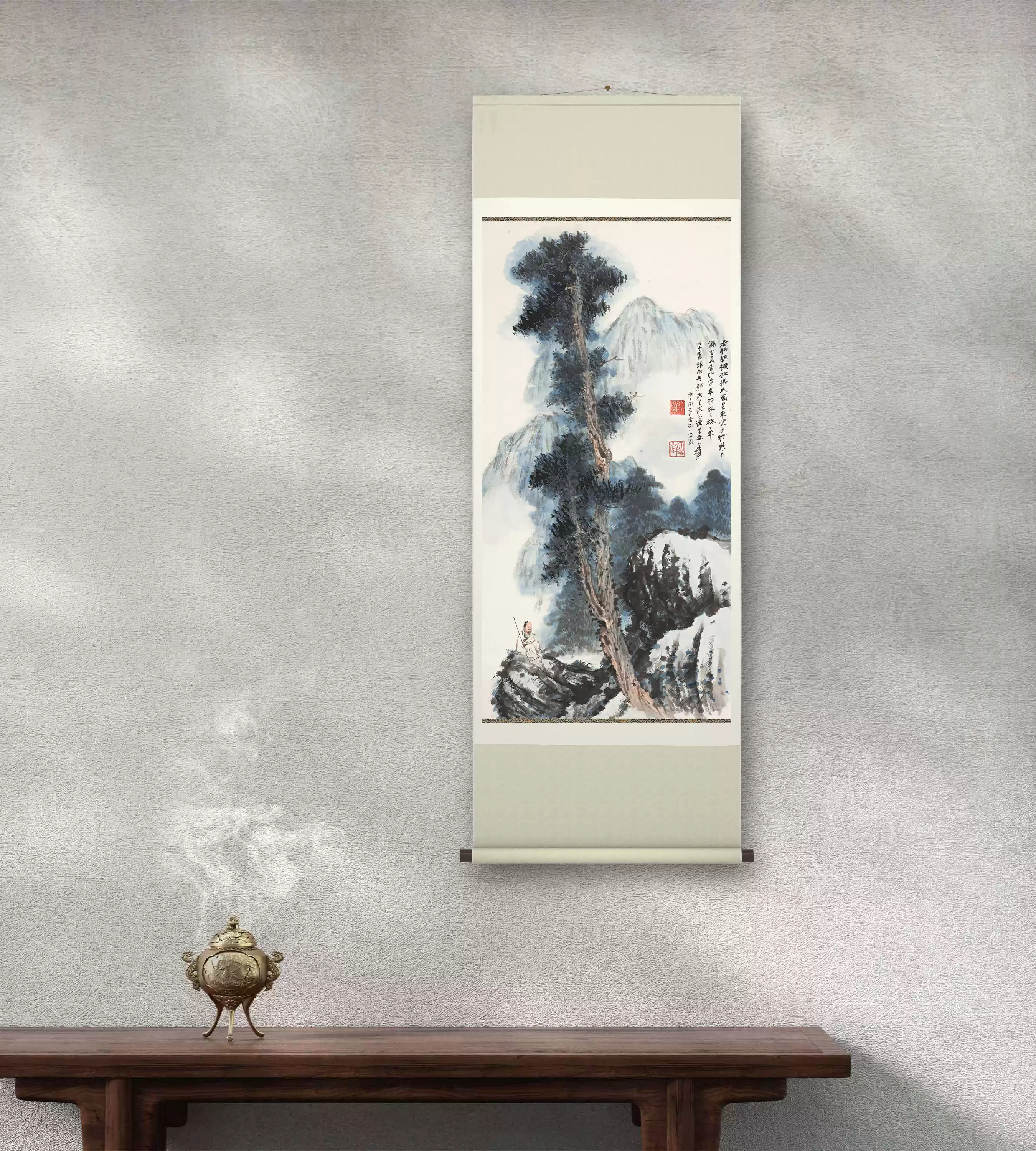 艺术微喷顾炳鑫风尘三侠图30x62厘米-淘宝Taobao | 天猫Tmall