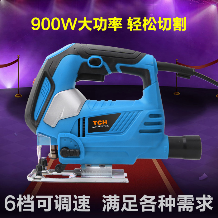 Electric jigsaw woodworking power tools laser chainsaw multifunctional household manual chainsaw cutting machine