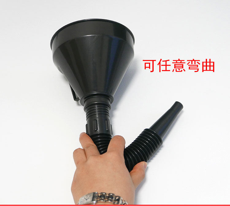 Car locomotive refuelling with strainer funnel plus petrol engine oil fuel oil fuel filter plastic funnel Large number funnel