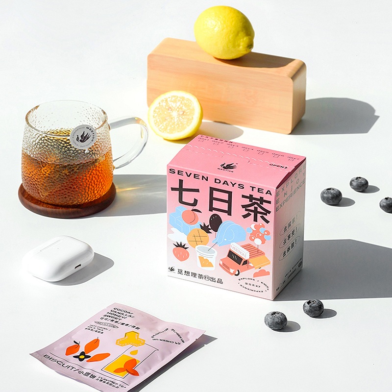 Meetion 觅想理茶 七日茶组合茶包 4g*7包 天猫优惠券折后￥9.9包邮（￥49.9-40）