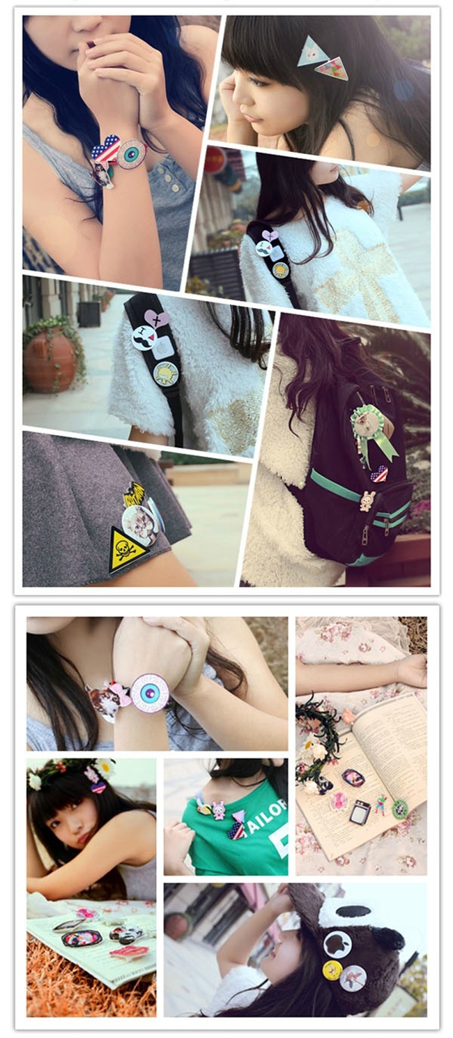 Broche Lovers en autre - Ref 1175944 Image 16