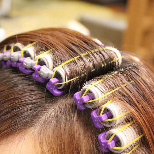 Кудрявая самоклеющаяся холодная завивка, Южная Корея, придает объем