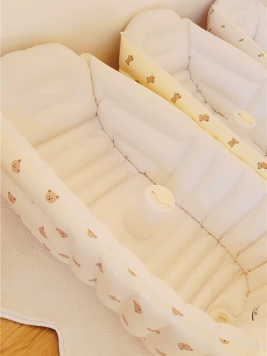 Детский бассейн для плавания для домашнего использования, складная детская ванна, аквапарк для новорожденных