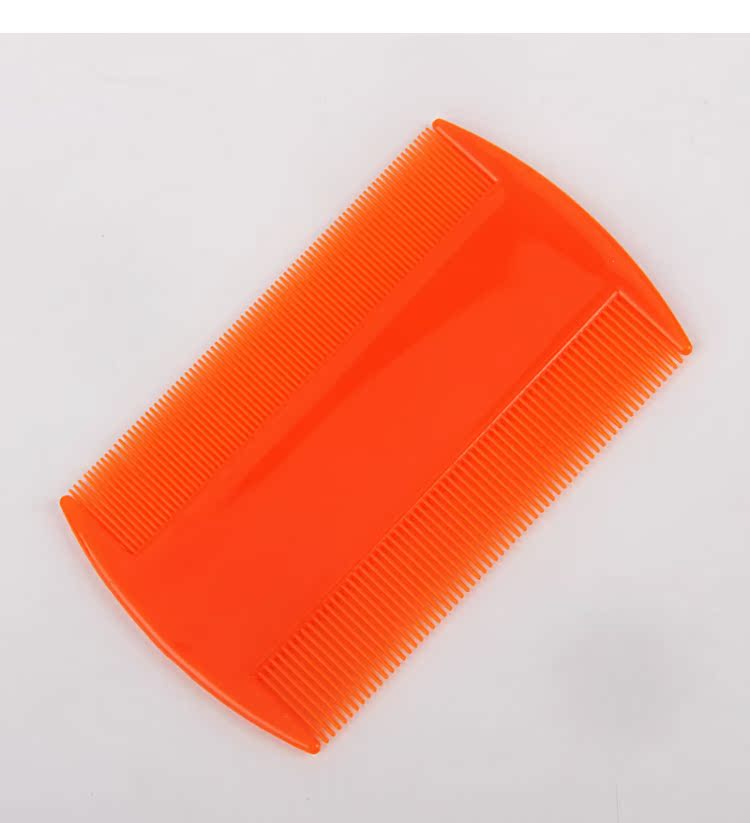 bình xịt kiến Vật nuôi Z Vật nuôi bằng nhựa bọ chét hai mặt Lược chải lược Nhíp lược 8,7 * 5.1cm - Thuốc diệt côn trùng bình xịt muỗi hiệu quả