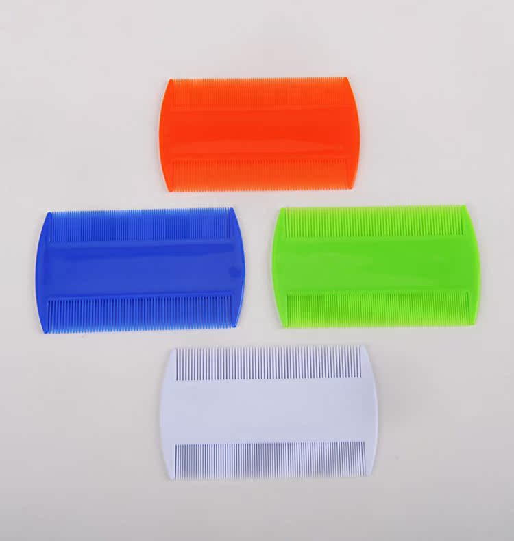 bình xịt kiến Vật nuôi Z Vật nuôi bằng nhựa bọ chét hai mặt Lược chải lược Nhíp lược 8,7 * 5.1cm - Thuốc diệt côn trùng bình xịt muỗi hiệu quả