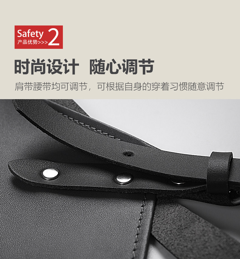 Фартук настройки 防水高端商用皮围裙调酒师酒吧餐厅宠物美容超纤防水油工作服定制