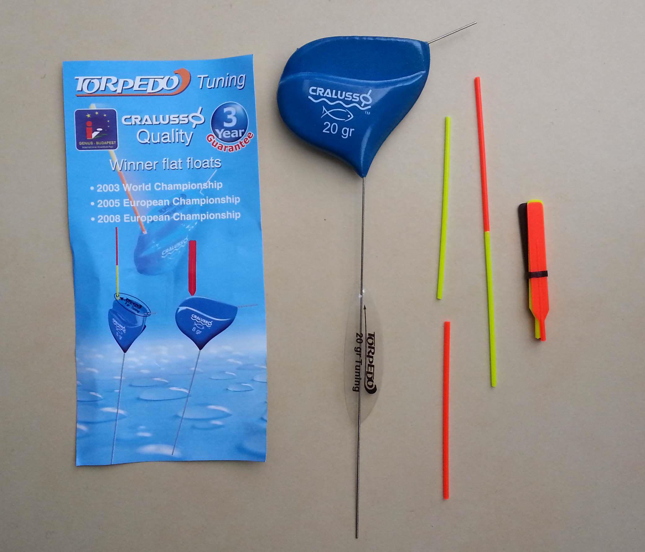 The CRALUSSO torpedó tounging a stream of water rafting