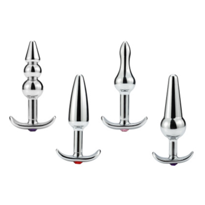 Suitable for new fun for new fun for new sex wearing metal anal anal SM adult supplies