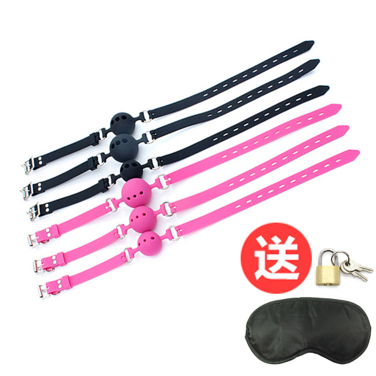 Spice Props Sex Tool Flirty Silicone Gel can flow out of mouth Serve with mouth stopper Slipstick to teach male and female slaves