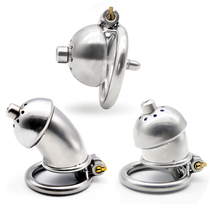 Adult sex products stainless steel sm alternative toy chastity lock silicone urethra horse eye massage stick to stimulate JJ Bird Cage