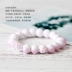Jingdezhen Trang sức Handmade Handmade Trang sức gốm sứ Pha lê nứt hạt Trâm Hạt đẹp Vòng đeo tay Clasp