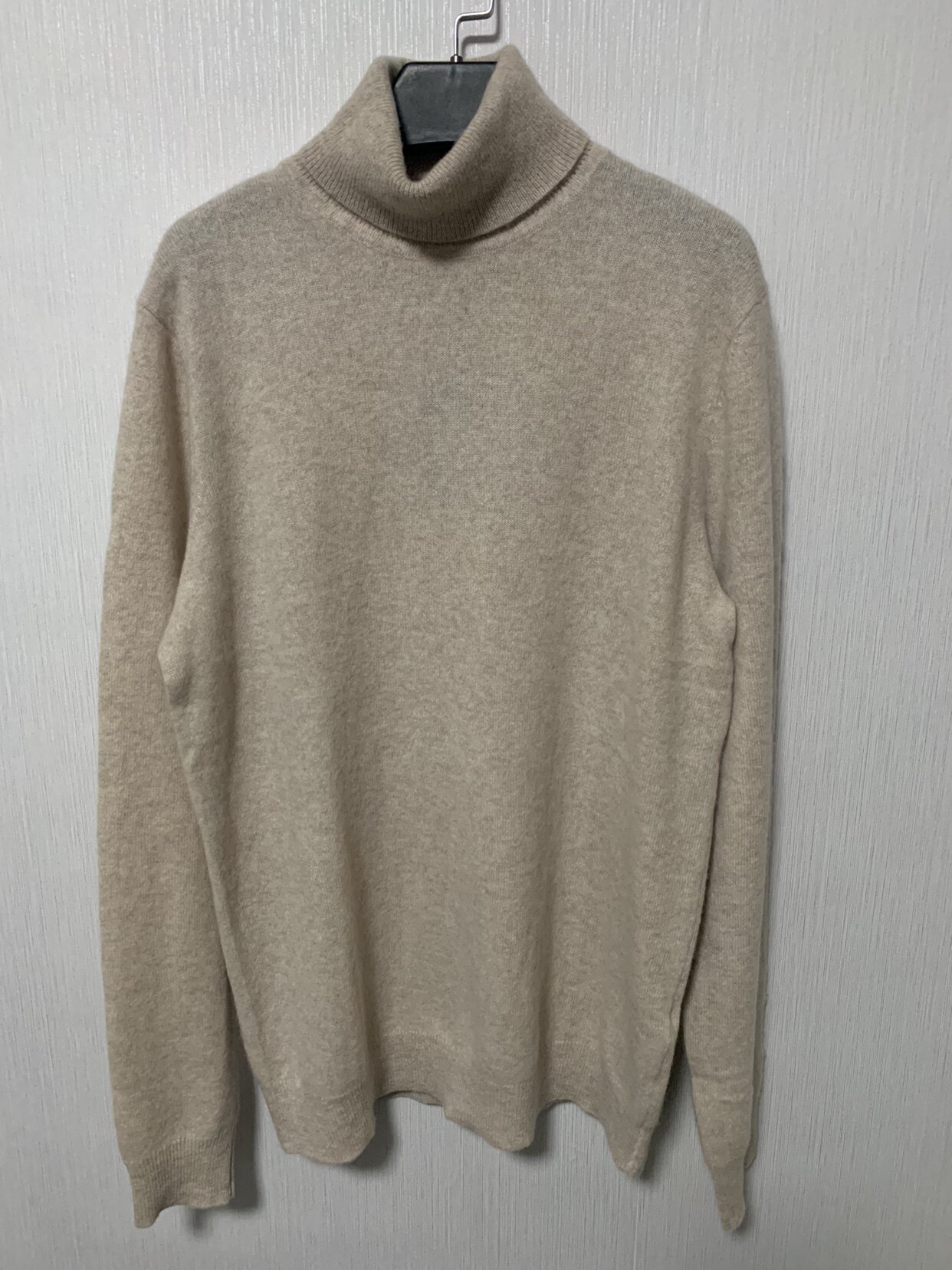 Cashmere shirt with L - bra 104 coat length 66