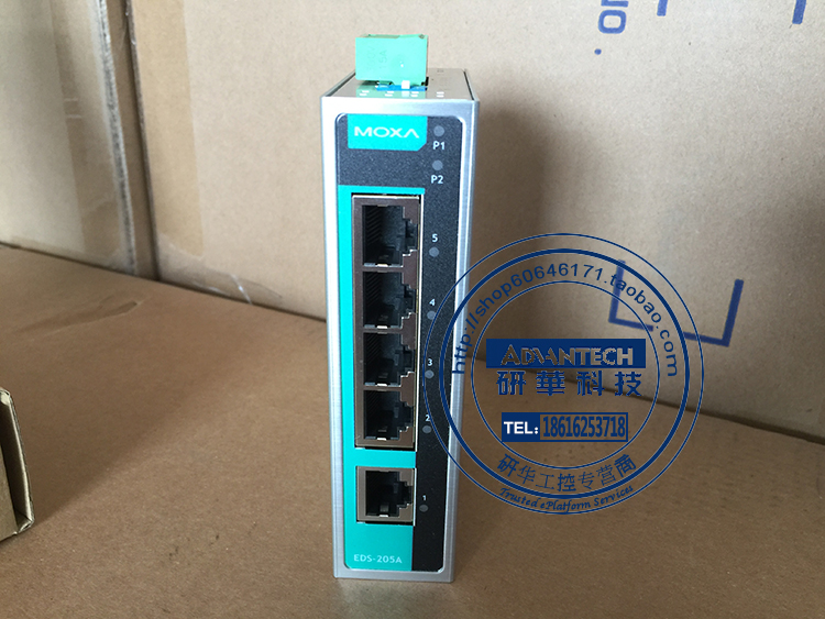MOXA EDS-205A EDS-205A-T EDS-205A-M-SC 5-port industrial Ethernet switch