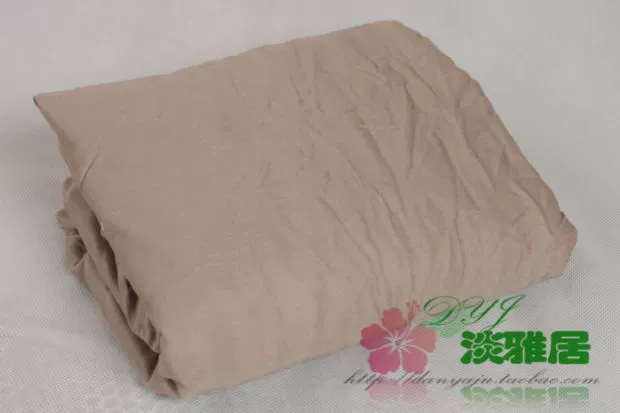 Sản phẩm giường dệt may xuất khẩu trang nhã 60 giường đơn cotton satin 笠 135 140 150 nệm đặt màu đặc - Trang bị Covers