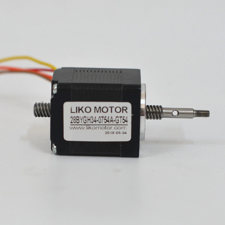 28 through screw motor screw punching non-standard custom 28BYGH34-0754A-GT51