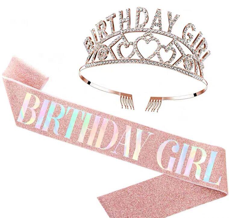 Tennis Red Korea Birthday Crown Hair Band Grown-up Internet Red 2021 New Women's Summer Temperament Brief Princess Wind