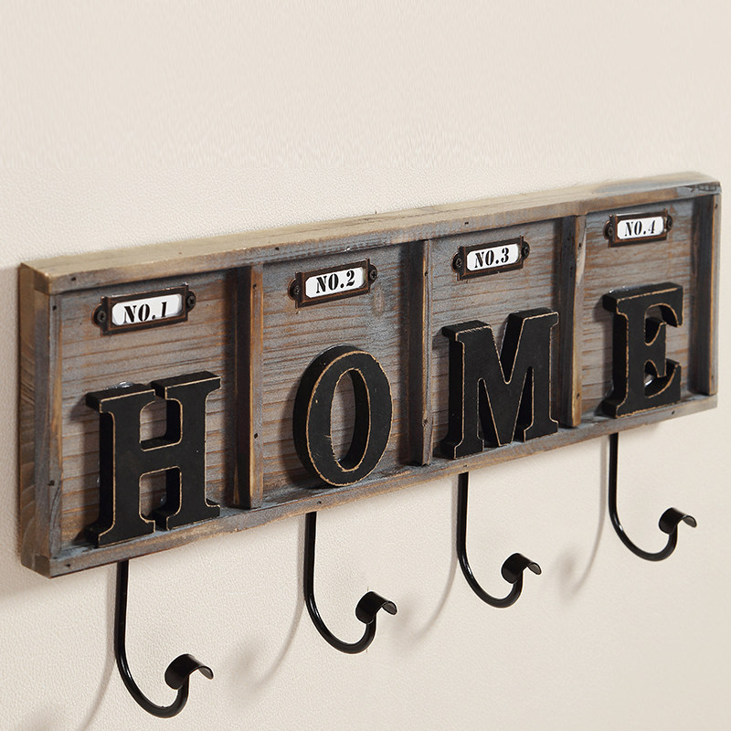 Retro American hook clothing storegarment garment hook hook locker room hook wall hook wall key hook