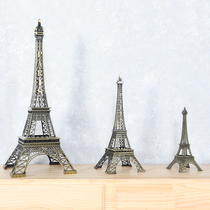 France Paris Eiffel iron model clothing shop props Wine cabinet Room decoration ornaments Home accessories