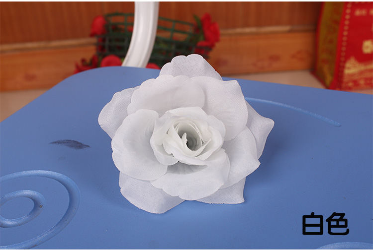 Bán buôn mô phỏng hoa hồng hoa bóng hoa tường vòm hoa cưới hướng dẫn sử dụng DIY hoa giả đầu 8CM - Hoa nhân tạo / Cây / Trái cây cây lựu giả