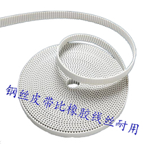 Flat printer belt with steel wire wear-resistant synchronous belt Hengcheng Weiye 1325