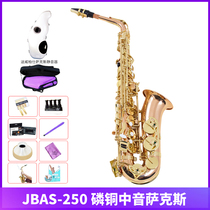 Jinbao musical instrument JBAS-250 Alto saxophone elbow phosphorus copper bE down E tune professional performance