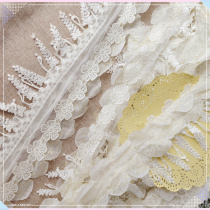 084 whole package Outer single gold line cloth art water soluble flow Suflorian side diy doll clothes material accessories