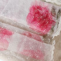 1400 ultra-wide root yarn bilateral embroidered lace about 12 m wide for about 42-44cm