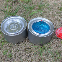 Outdoor Becchi Small Canned Solid Alcohol Solid Alcohol Hot Pot Barbecue Combustion Fueling Fuel Iron Canned Convenience Transport