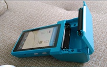 Full Netcom 4G with printing PDA data collector inventory machine Handheld mobile terminal integrated printing