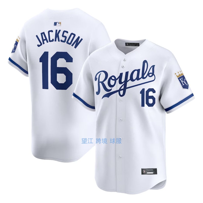 New Kansas City Royals 16 #   Bjackson Baseball Jersey