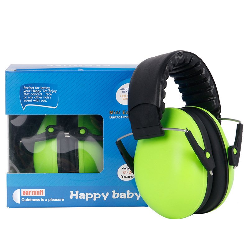 Children's fights Drum Ear Shield Anti Noise Learning Noise Reduction Soundproofing Super Student Headphones for Plane Decompression