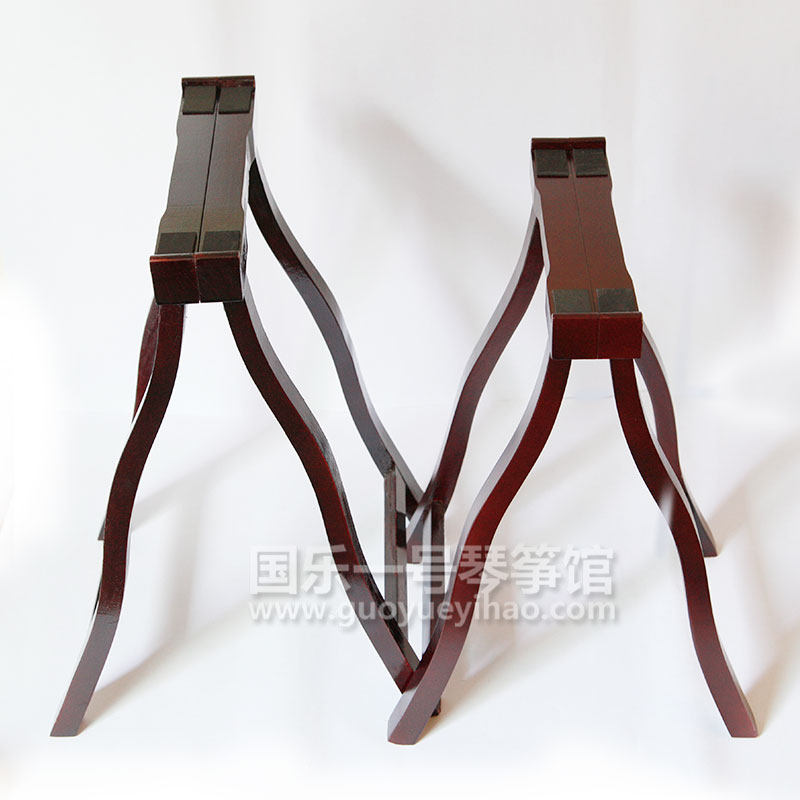 Manufacturer Direct sales Guzheng bracket Guzheng special A type frame solid wood Guzheng shelving man-shaped bracket