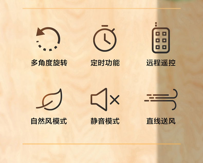 quạt máy lạnh Nhật Bản Alice lưu thông không khí quạt đối lưu câm máy tính để bàn nhà điều khiển từ xa quạt IRIS Alice - Quạt điện quạt treo tường có điều khiển