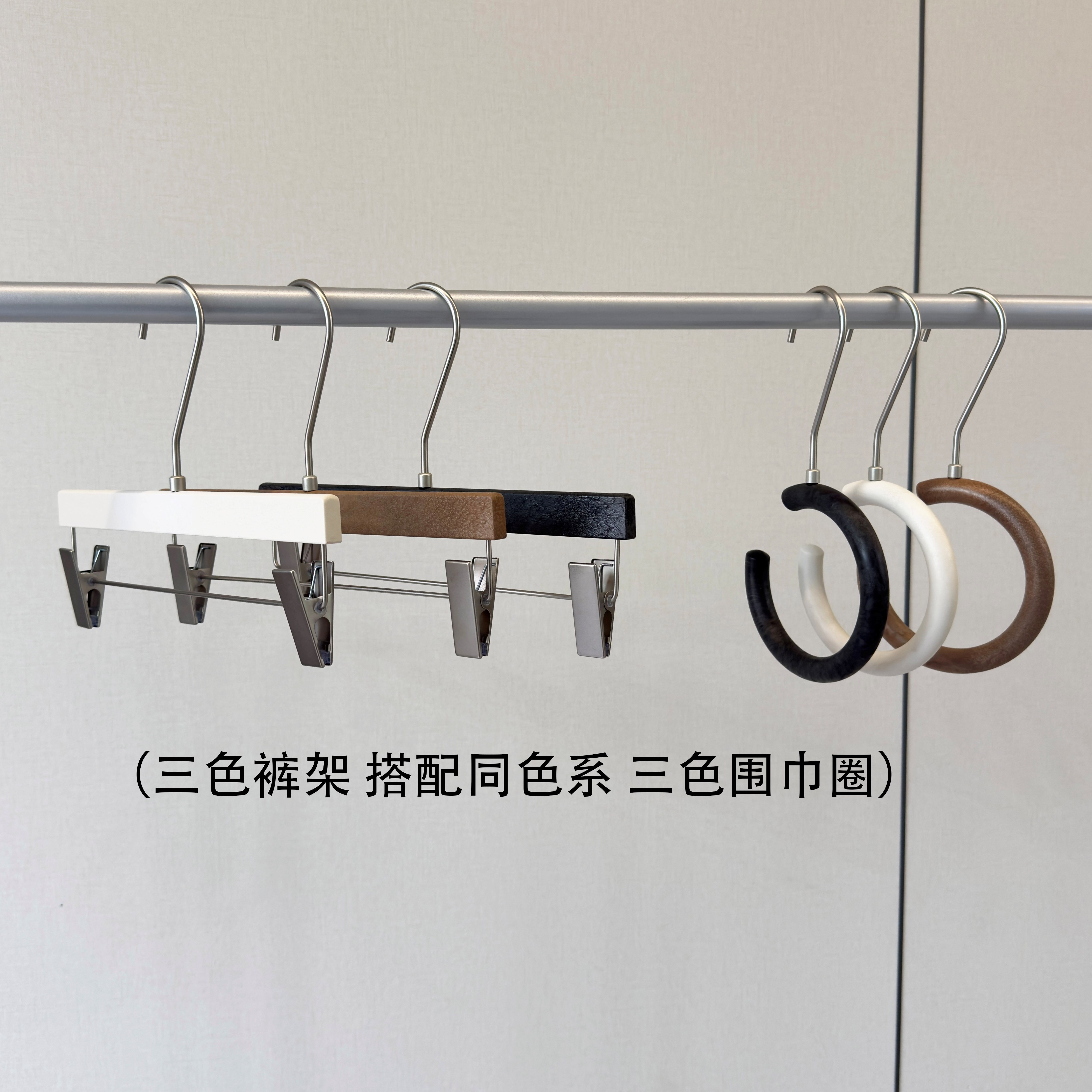 树脂衣架加大加宽防滑衣架无痕裤夹加厚西装婚纱礼服套装衣架＋LOGO详情13