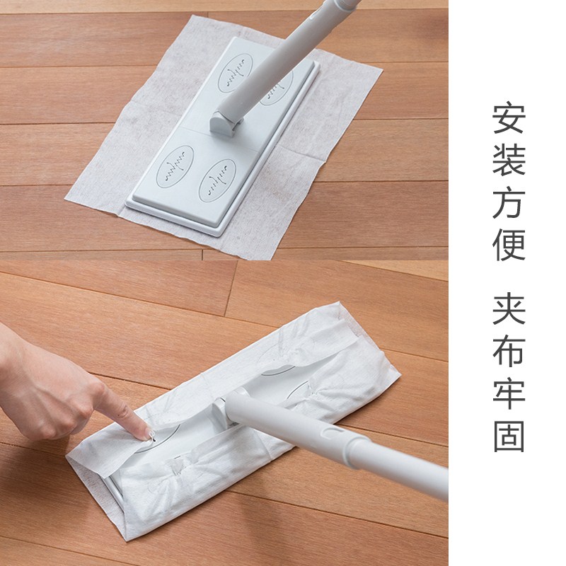 Creative home lazy mop mop disposable flat mop mop mop replacement cloth wash-free mop wooden floor