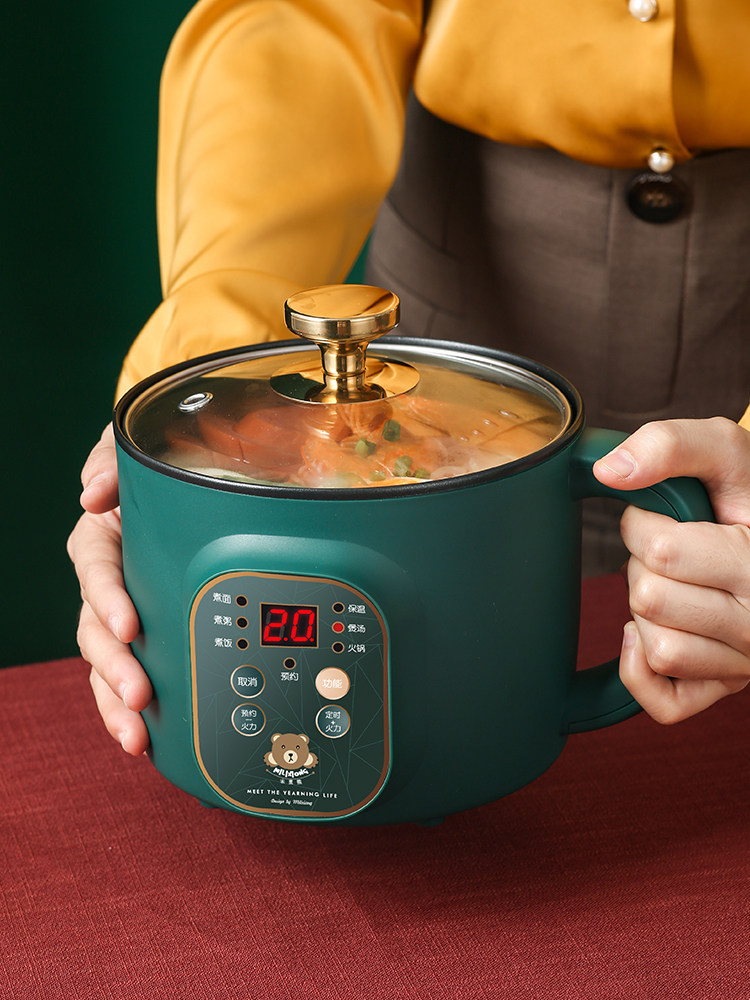 Electric noodle pot Multi-function health cup Electric stew pot automatic mini office student porridge artifact small 1 person 2