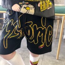 Childrens five-point pants 2021 new summer girls pants thin boys shorts foreign-style parent-child outfit a family of three