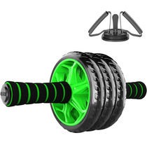 Portable detachable abdominal wheel men's home fitness equipment men's exercise abdominal muscle arm muscle abdominal muscle wheel