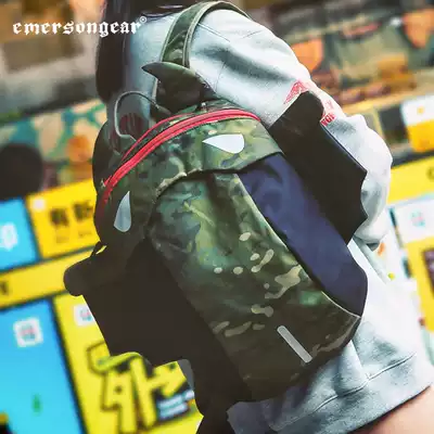 Emerson EmersongearS Cute Devil Wings Children Personalized Camouflage Shoulder Schoolbag Outdoor Backpack