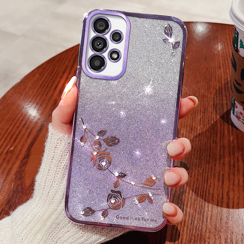 Suitable for Samsung A33 5g Phone Case Sm-A3360 Protective Cover A335G Gradient Sma Transparent Galaxy a for Girls Galaxy Full-Cover Soft Case Anti-Drop Rhinestone Trendy Personalized Creative New Model Suitable for Samsung A33 5g Phone Case Sm-A3360 Protective Cover A335G Gradient Sma Transparent Galaxy a for Girls Galaxy Full-Cover Soft Case Anti-Drop Rhinestone Trendy Personalized Creative New Model