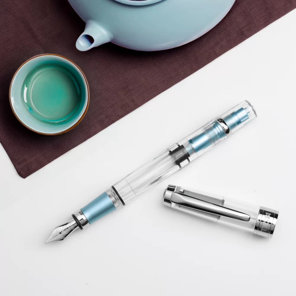 TWSBI Sanwen Hall Diamond580 Pen Diamond 580Al Minial Transparent Demonstration Pistons