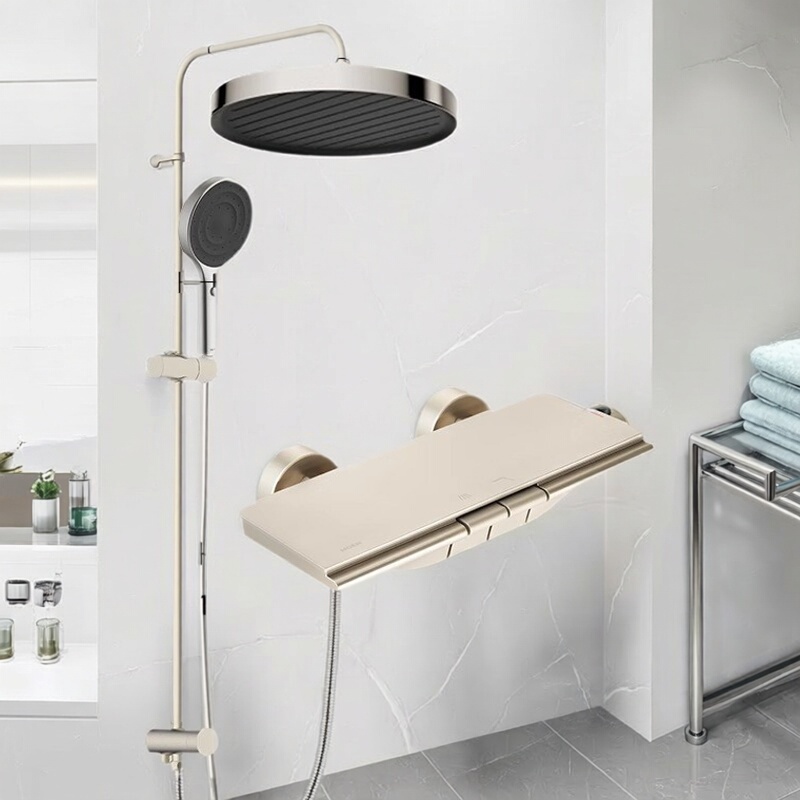 Moen Piano-Style Thermostatic Shower Head Multifunctional Shower Massage Spray Home Shower Set 58432