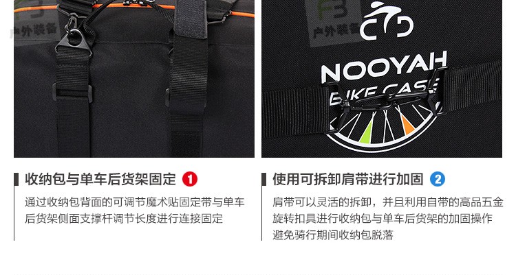 Sacoche pour vélo mixte - Ref 2220245 Image 42