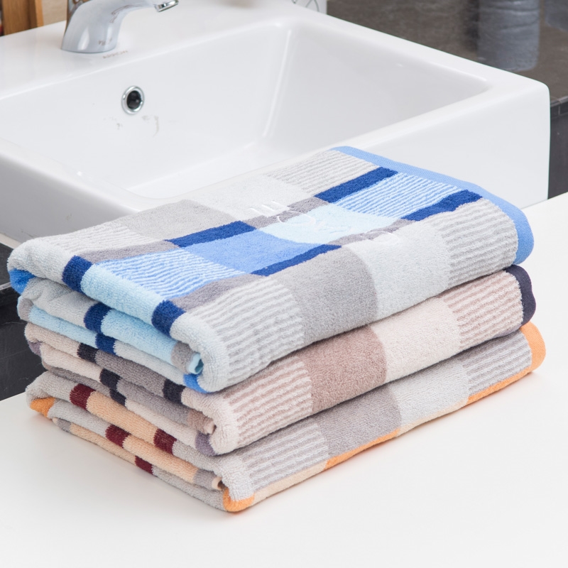 Jie Liya cotton bath towel face towel set universal cotton soft absorbent household adult men and women bath and wash face