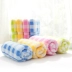 Jie Ya bông khăn 8 nạp thấm kẹo bông màu mát khuôn mặt baby nam và nữ vài chiếc khăn - Khăn tắm / áo choàng tắm khăn tắm 70x140cm Khăn tắm / áo choàng tắm