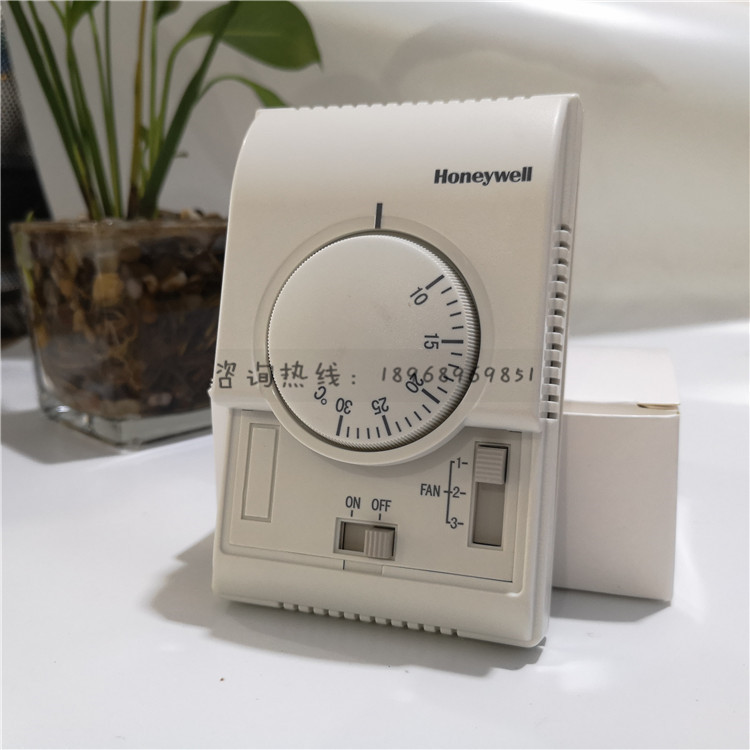 Honeywell Central Air Conditioning Single Cooling Thermostat T6373A1108 Temperature Control Switch Panel
