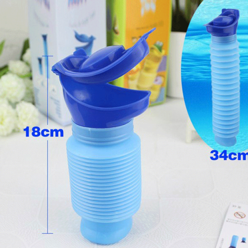 Vehicular small toilet traffic jams urinals Feminine Emergency Urine Bag Portable Adult Toilet Lady Standing Urinal